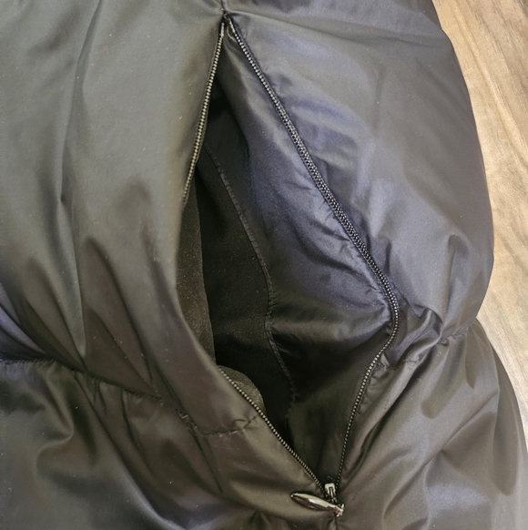 Pre-loved Quilted TOMMY HILFIGER Hooded Down Filled Long Jacket - Picture 12 of 13